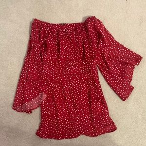 Off the shoulder Mini dress